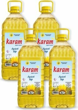 Karam Yağ Ayçiçek Yağı 5 L x 4 Adet