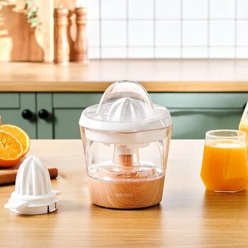 Karaca Freshpulpy Wooden Desenli Beyaz 40W Narenciye Sıkacağı