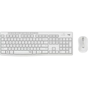 Logitech MK295 Q Tr Beyaz Kablosuz Klavye Mouse Set