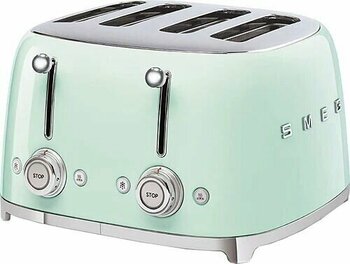 Smeg TSF03PGEU 2000 W Yeşil Ekmek Kızartma Makinesi