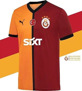 Galatasaray Lisanslı 2024/2025 Parçalı İç Saha Taraftar Forma
