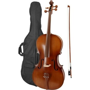GT-224 Profesyonel Üst Kalite Masif Ağaç Çello Viyolonsel - Standart