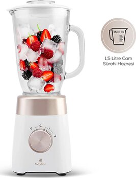 Karaca Multiblend 1000 W Krem Smoothie Blender