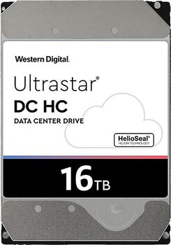 Western Digital Ultrastar DC HC550 0F38462 SATA 3.0 7200 RPM 3.5" 16 TB Harddisk