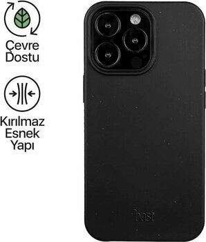 Iphone 15 Pro Max Telefon Kılıfı Eco Siyah