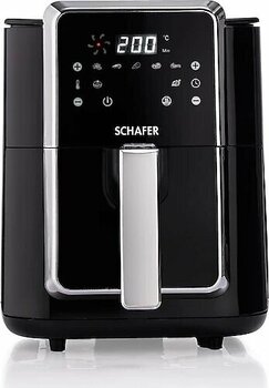 Schafer Thermochef Elegance 4.5 lt 1500 W Siyah Airfryer Yağsız Fritöz