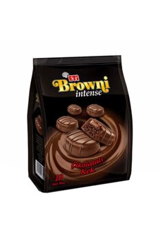 Eti Brownie Mini Intense Poşet Çikolatalı 160 G 5adet