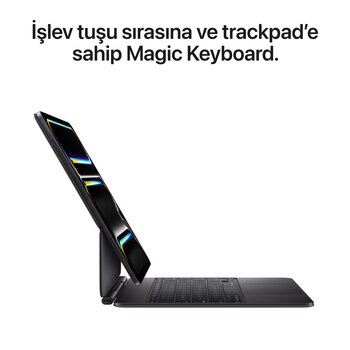 iPad Pro 13 inç WiFi + Cellular 256GB Standart Cam Gümüş ME7X4TU/A
