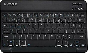 Microcase Tablet ve Telefonlar için Şarjlı Türkçe Bluetooth Klavye - AL2723 Siyah