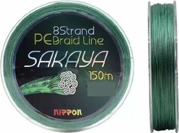 Nippon Sakaya 150 Mt İp Misina 8X D.Green Yeşil 0,14 Mm