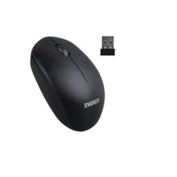 Everest 5 Adet Smw-555 Siyah 2.4ghz Optik Mini Mouse Kablosuz - Siyah