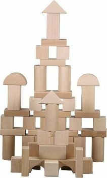 Toptoys Natural Ahşap Blok 50 Parça