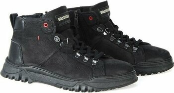 Bulldozer 230005 Siyah Nubuk %100 Deri Erkek Kışlık Bot - 41