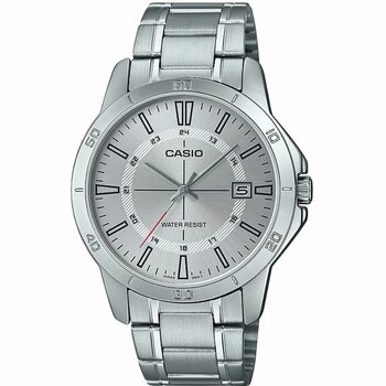 Casio Mtp-V004d-7Cudf Quartz Çelik Gri 42 Mm Erkek Kol Saati