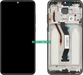Xiaomi Redmi Note 8 Pro Lcd Ekran Dokunmatik Full Kasalı Beyaz