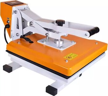 Goldpix Manuel Düz Isı Transfer Baskı Pres Makinesi - 38x38cm