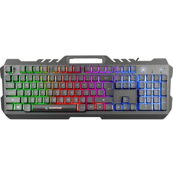 Rampage KB-R57 Xjammer Siyah Kablolu USB Mekanik RGB Oyuncu Klavye