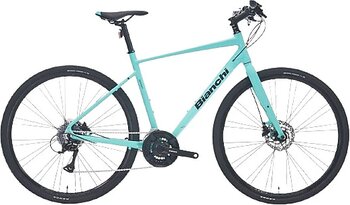 Bianchi Nirone 7 HD Turkuaz 24 Vites 28 Jant Erkek Şehir Bisikleti