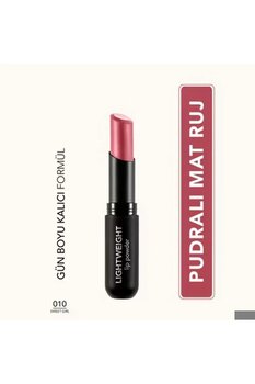 Flormar Lightweight Lip Powder Ultra Hafif Mat Ruj No: 010