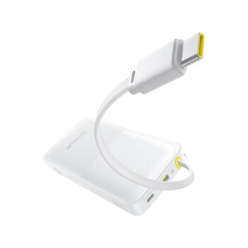 Baseus Bipow 2 10000 mAh Beyaz Taşınabilir Güç Bankası