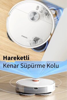 Xiaomi Halı Tanıma Mop Kaldırma 2cm atlama Robot Vacuum Pro Akıllı Robot Süpürge ve Mop 15.000Pa ÇekimGücü