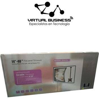 14-40" Uyumlu LCD LED Monitör Tavan Askı Aparatı, Siyah - Seçenek 1