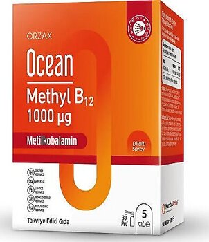 Ocean Methyl B12 1000 mcg 5 ml Dilaltı Sprey