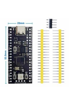 Roboyol Store Raspberry Pi Pico Rp2040 16mb Modül Type C Dual Core 264kb Arm Cortex-m0+ Micro Kontrolör
