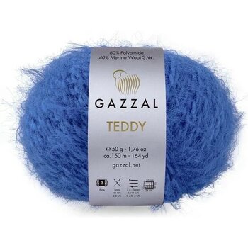 Gazzal Teddy 6563 Renkli Örgü İpliği