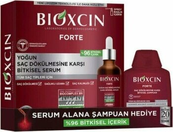 Bioxcin Forte Serum 3x50 ml + Şampuan Hediye