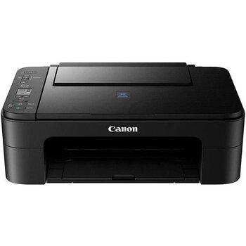 Canon A4 Renkli Pıxma E3640 Çok Fonksiyonlu Tanklı Yazıcı Tarayıcı Fotokopi USB 2.0,kablosuz - Siyah - Beyaz