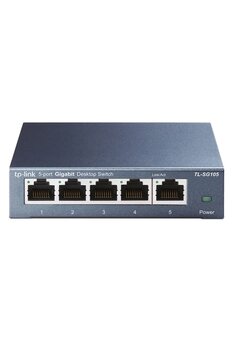 TP-LINK Tp Festa TL-SG105 5'li Gigabit Switch,Metal (3yıl üretici garantili)