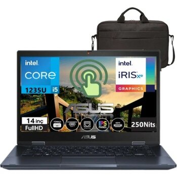 Asus B3402FBA-I58511 Intel Core I5-1235U 8gb 512GB SSD WINDOWS11 14'' Fhd Dokunmatik Taşınabilir Bilgisayar AI58512+ÇANTA - 512 GB - 8 GB