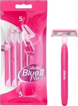 Gillette Blue2 Plus Kadın 5'li Pembe Tıraş Bıçağı