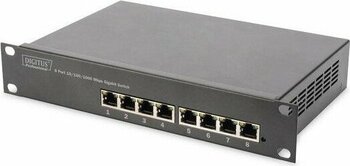 Digitus DN-80114 8 Port Gigabit 10 Inch Ethernet Switch