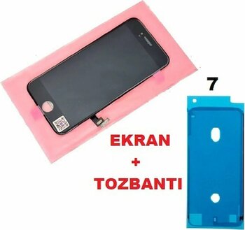 Iphone 7 Lcd Ekran Dokunmatik (+Tozbanti Lw Marka) Siyah