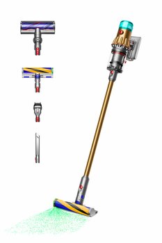 Dyson V12 Detect Slim Altın Şarjlı Dikey Süpürge