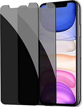 iPhone 11 Uyumlu Gizlilik Filtreli Hayalet Ekran Koruyucu Cam(2 Adet)