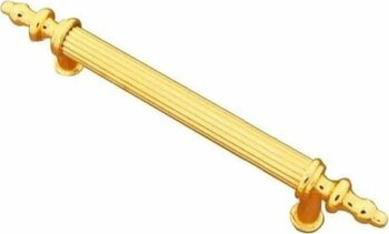 İNTERİO Rustik Kulp Modelleri 32cm Lüks Modern Mutfak Dolap Çekmece Mobilya Kulbu 320mm Altın