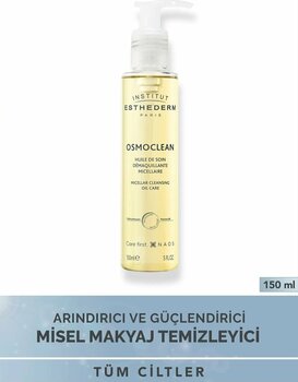 Institut Esthederm Osmoclean Oil Care Arındırıcı Onarıcı Micellar Yağ Bazlı Yüz ve Göz için Makyaj Temizleyici 150 ML