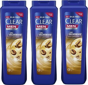 Clear Men Saç Dökülmesine Karşı Şampuan 3 x 350Ml