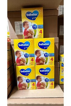 Bebelac 4 Devam Sütü +1 Yaş 250 Gr x5 Adet (1250 Gr