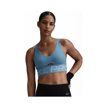 Nike Pro Indy Plunge-support Bra Kadın Spor Bra Yeşil L