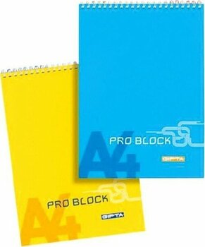Gıpta Pro Block A4 Bloknot Spiralli Karton Kapak Çizgili 40 Yaprak