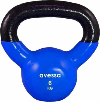 Avessa 6 Kg Çaydanlık Dambıl Vinyl Kettlebell