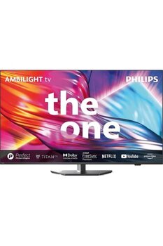 Philips The One 55Pus8909 4K Ultra Hd 55" 140 Ekran Uydu Alıcılı Smart Ambilight Led Tv Teşhir Outlet Vitrin