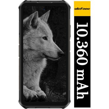 Ulefone Armor X16 Pro 5g Android 15 10360MAH 8GB+256GB 6.56'' Toprak Rengi Cep Telefonu (Ulefone Türkiye Garantili) - 256 GB - Gri - Siyah