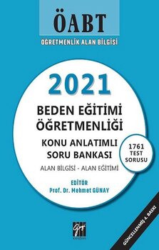 Öabt 2021 Beden Eğitimi Öğretmenliği Konu Anlatımlı Soru Bankası