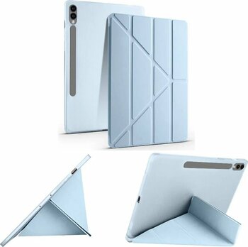 İncisoft Samsung Galaxy Tab S9 Plus / Tab S9 FE Plus Uyumlu Kılıf Kalem Bölmeli Smart Standlı Yumuşak Kapak Tablet Kılıfı