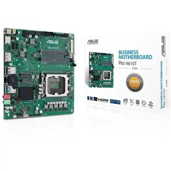 Asus Pro H610T-CSM Intel LGA1700 DDR5 Mini ITX Anakart